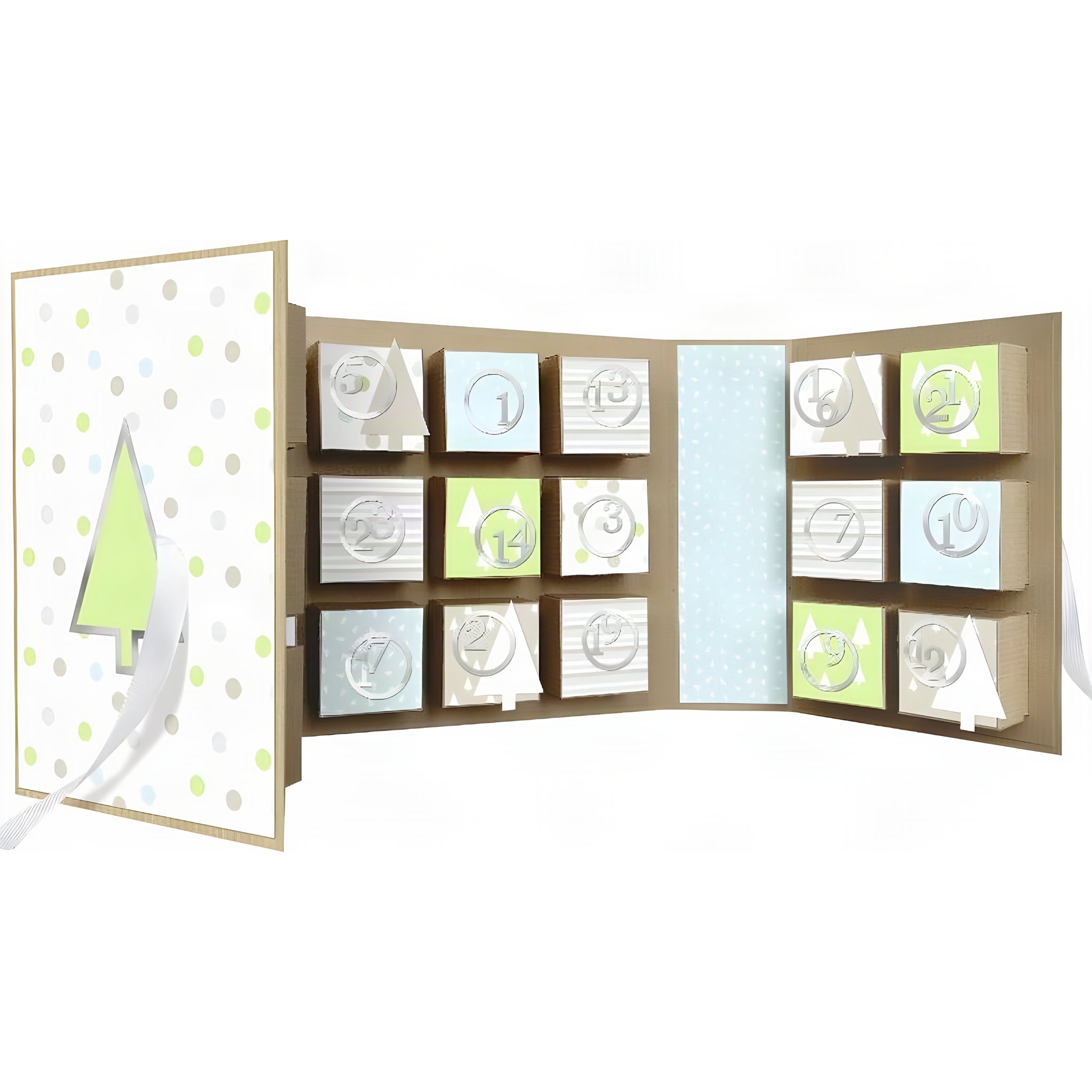 Kit de bricolage calendrier de l'Avent sapin