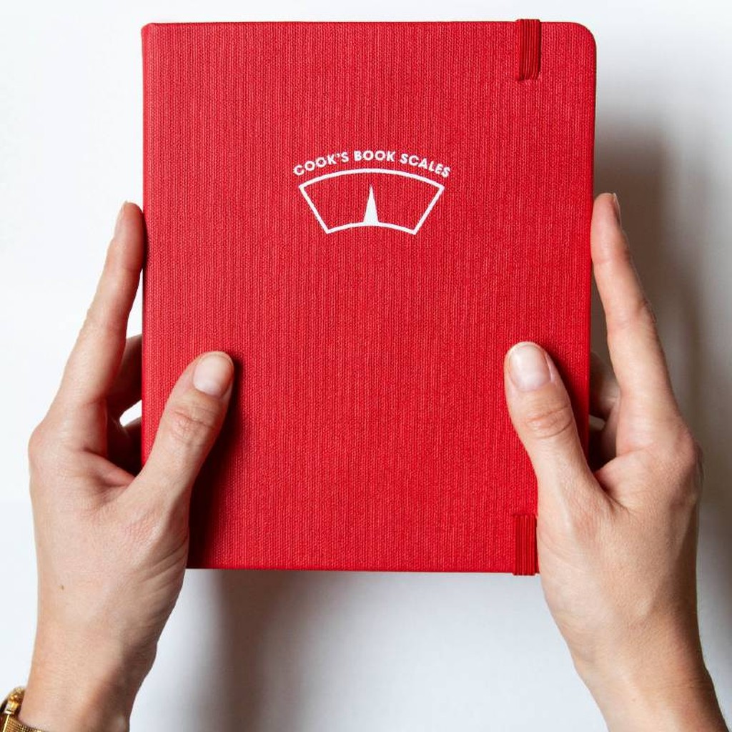 Kochbuch-Küchenwaage
