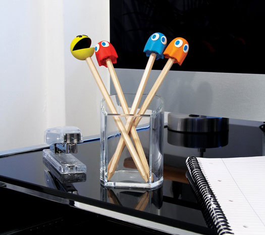 Matite con Gomme per Cancellare Pac Man