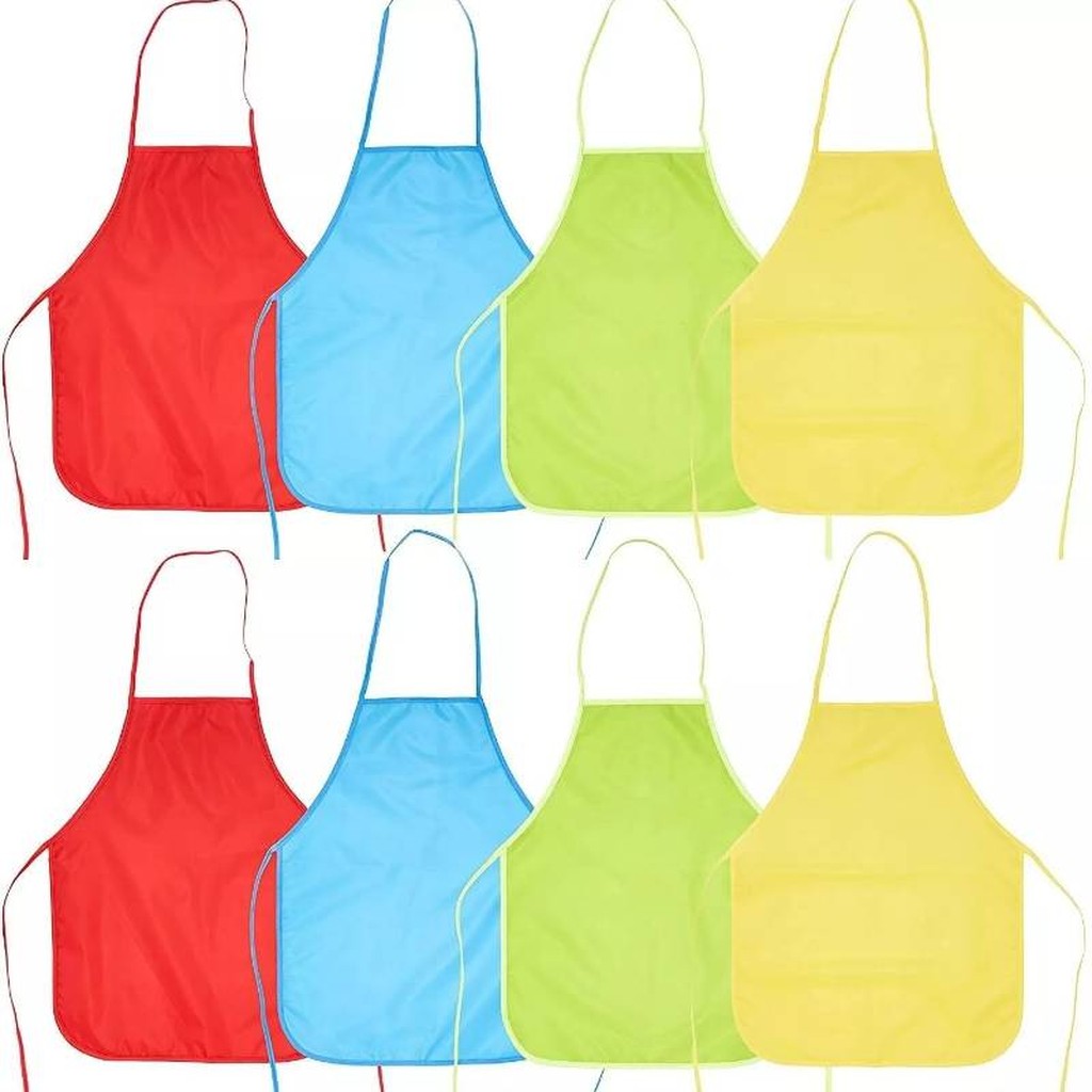 8 verstellbare und waschbare wasserdichte Schürzen für Kinder