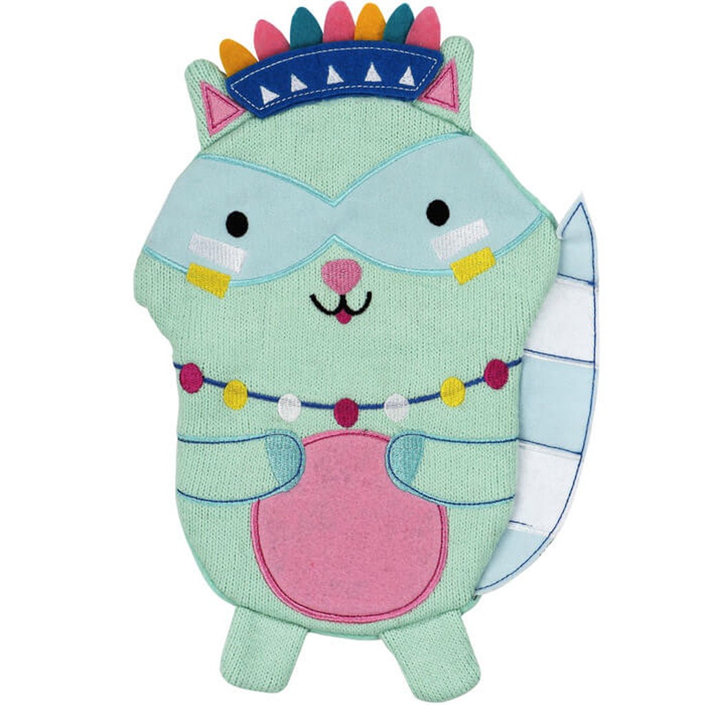 Waschbär Bettflasche