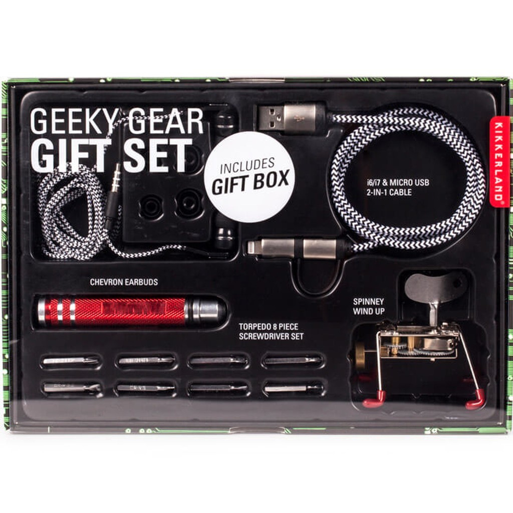 Coffret Cadeau avec Accessoires pour Geek