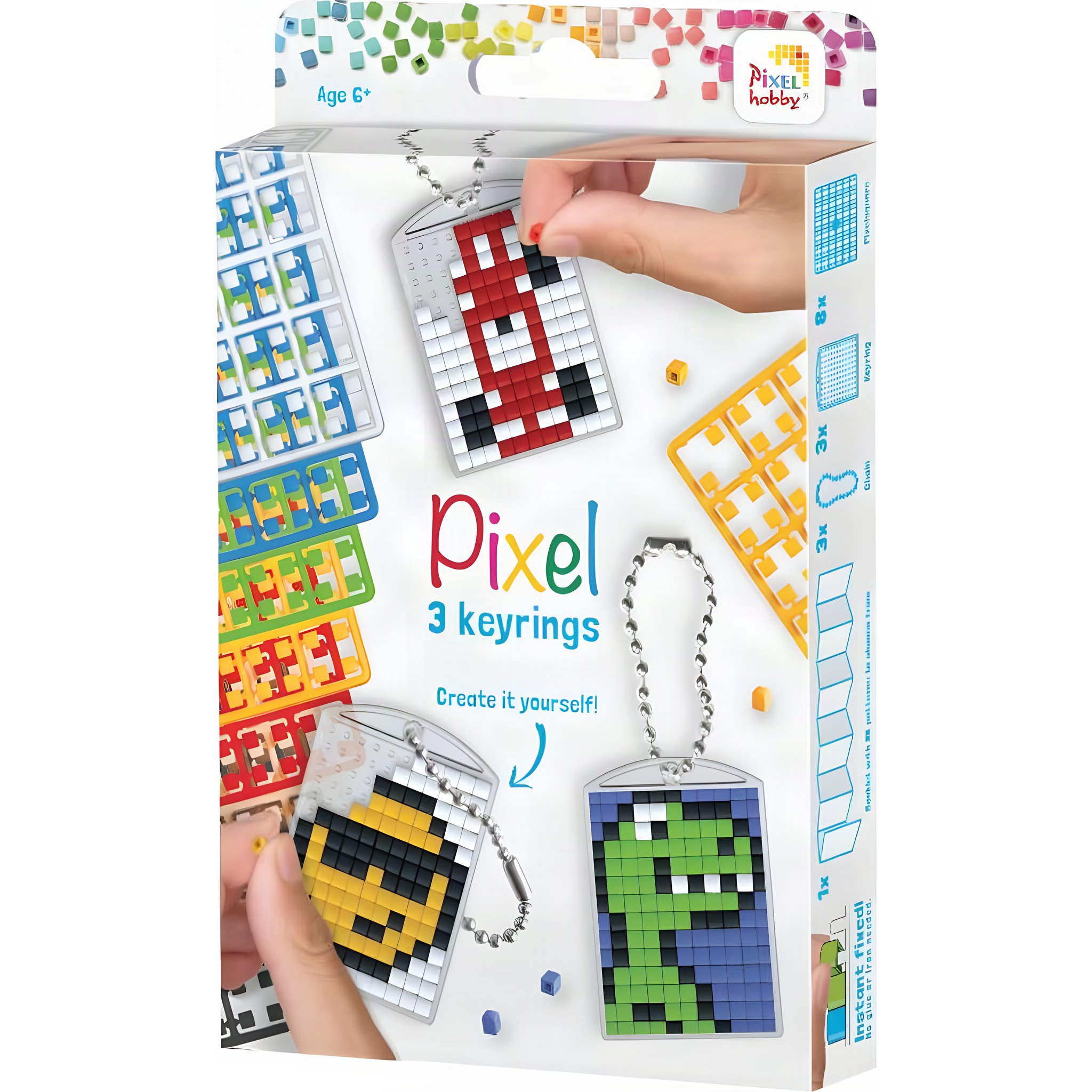 Pixelhobby Schlüsselanhänger-Set Cool