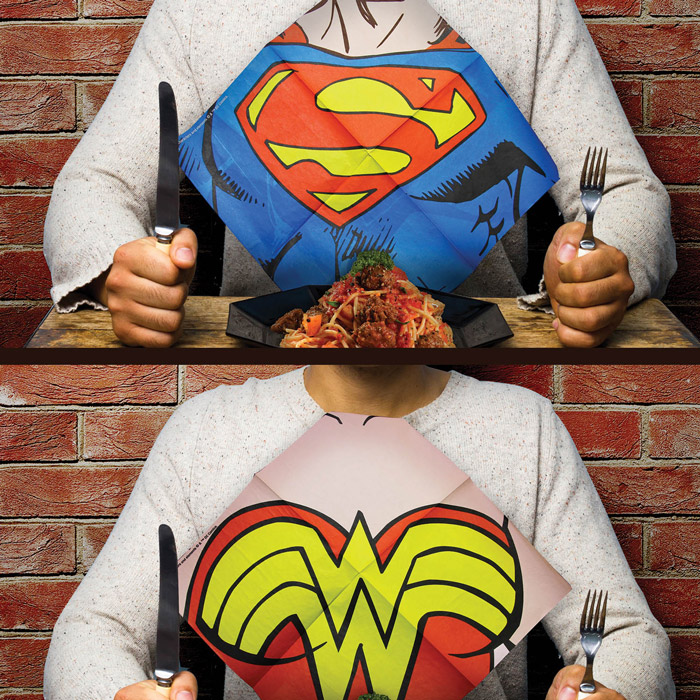 Serviettes en Papier DC Comics