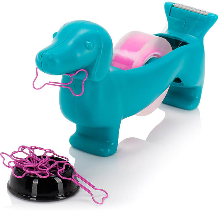 Desktop Sausage Dog Tape Dispenser