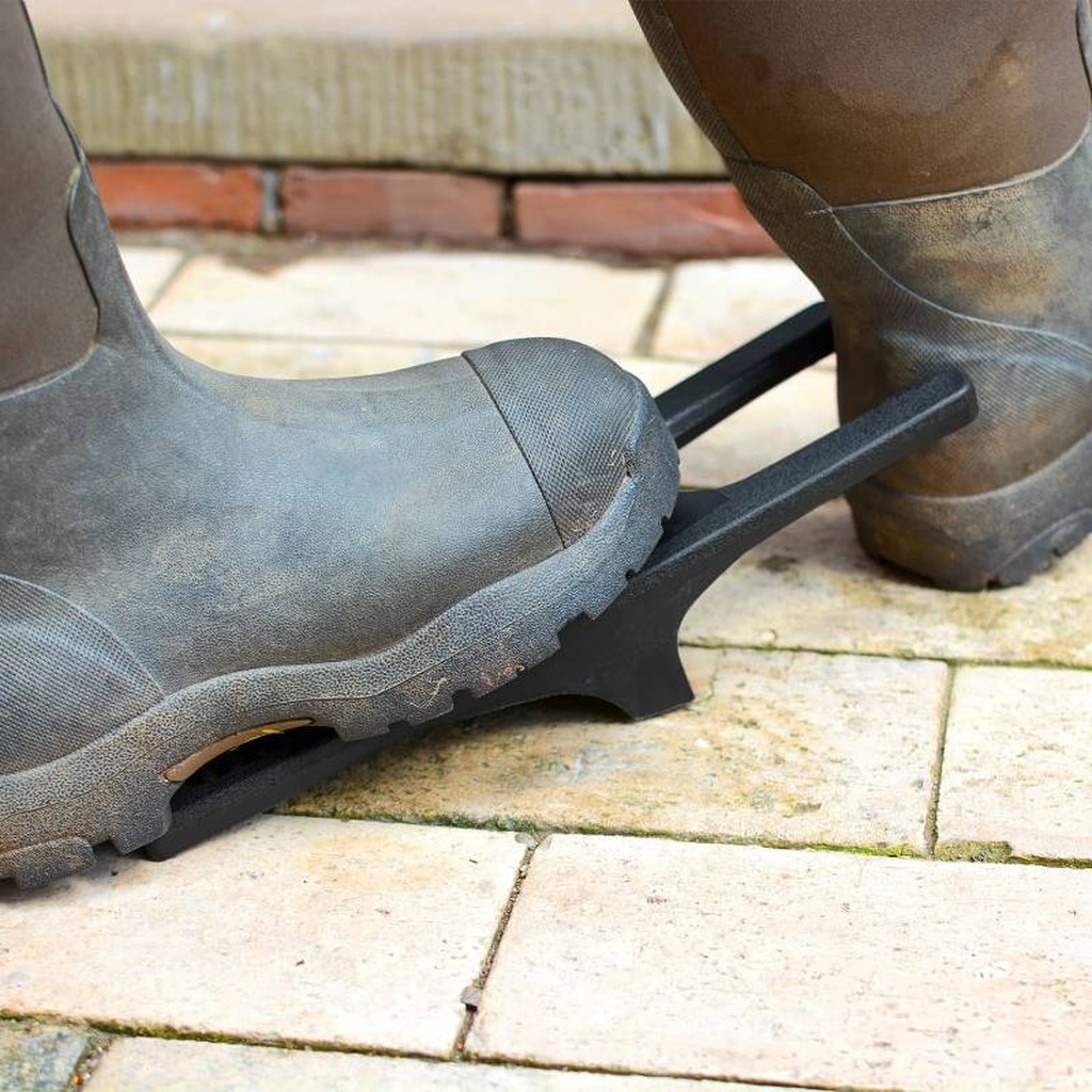 Stiefelknecht mit Schlammschaber