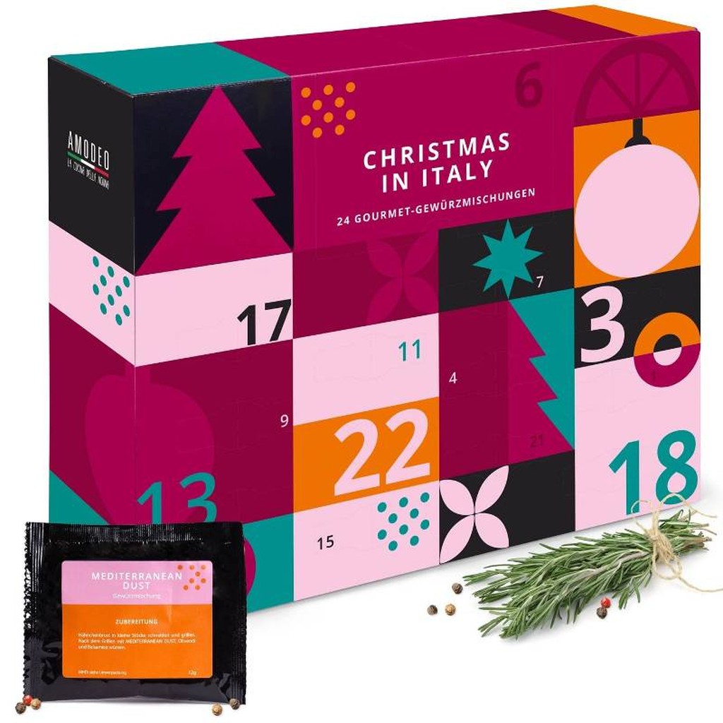 Food &amp; Feinkost Gewürz Adventskalender 2024 Italien