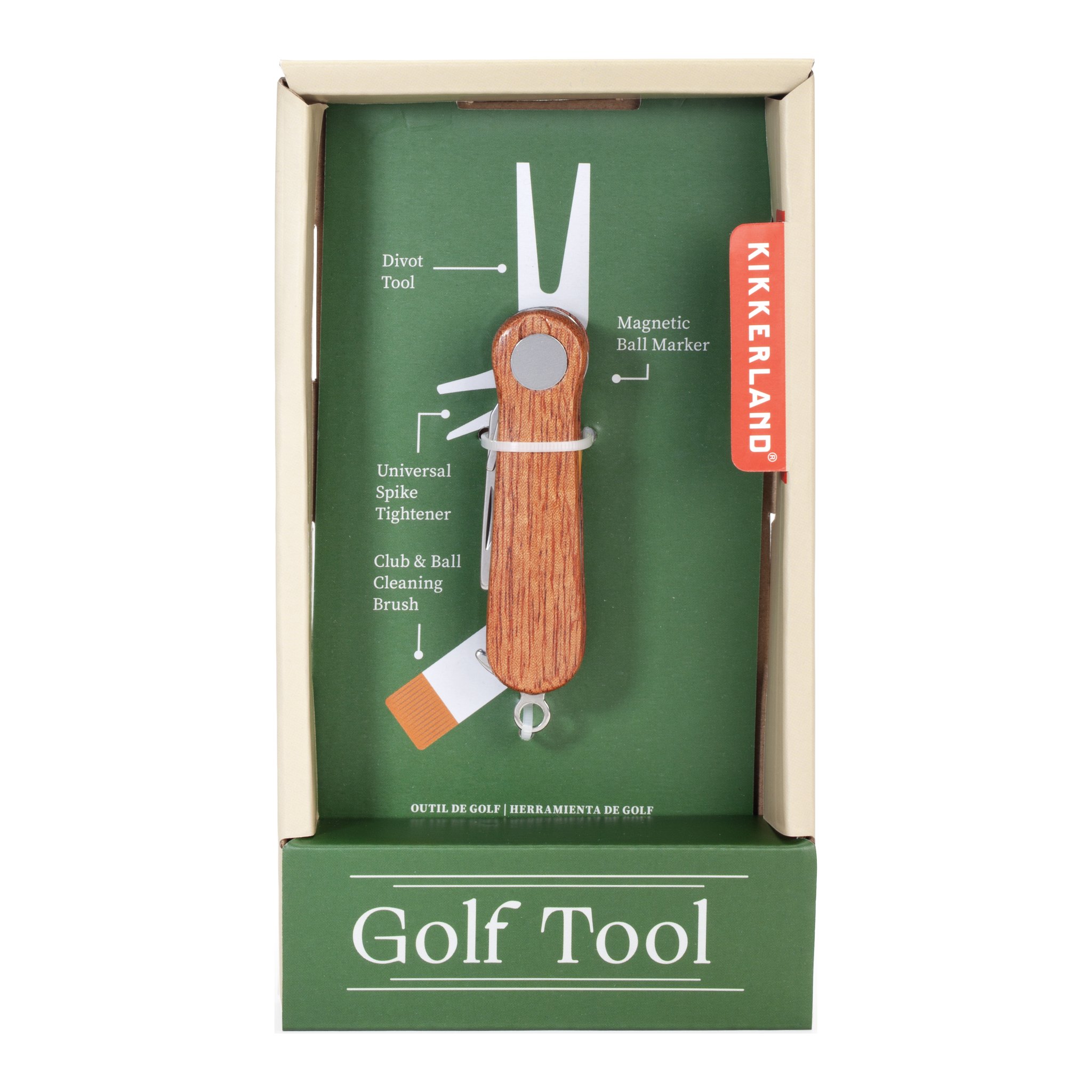 Golfwerkzeug in der Verpackung «Golf Tool» von Kikkerland