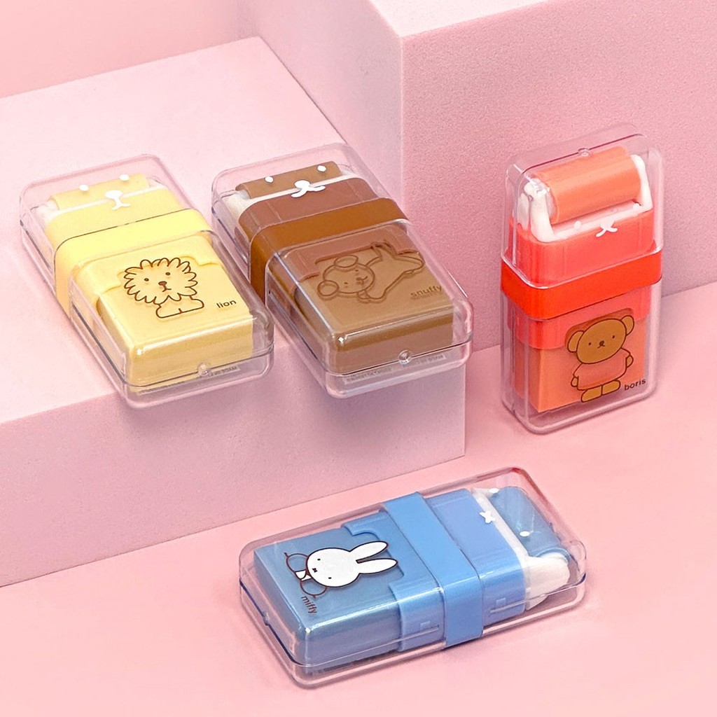 Miffy & Friends Rollradiergummi-Set