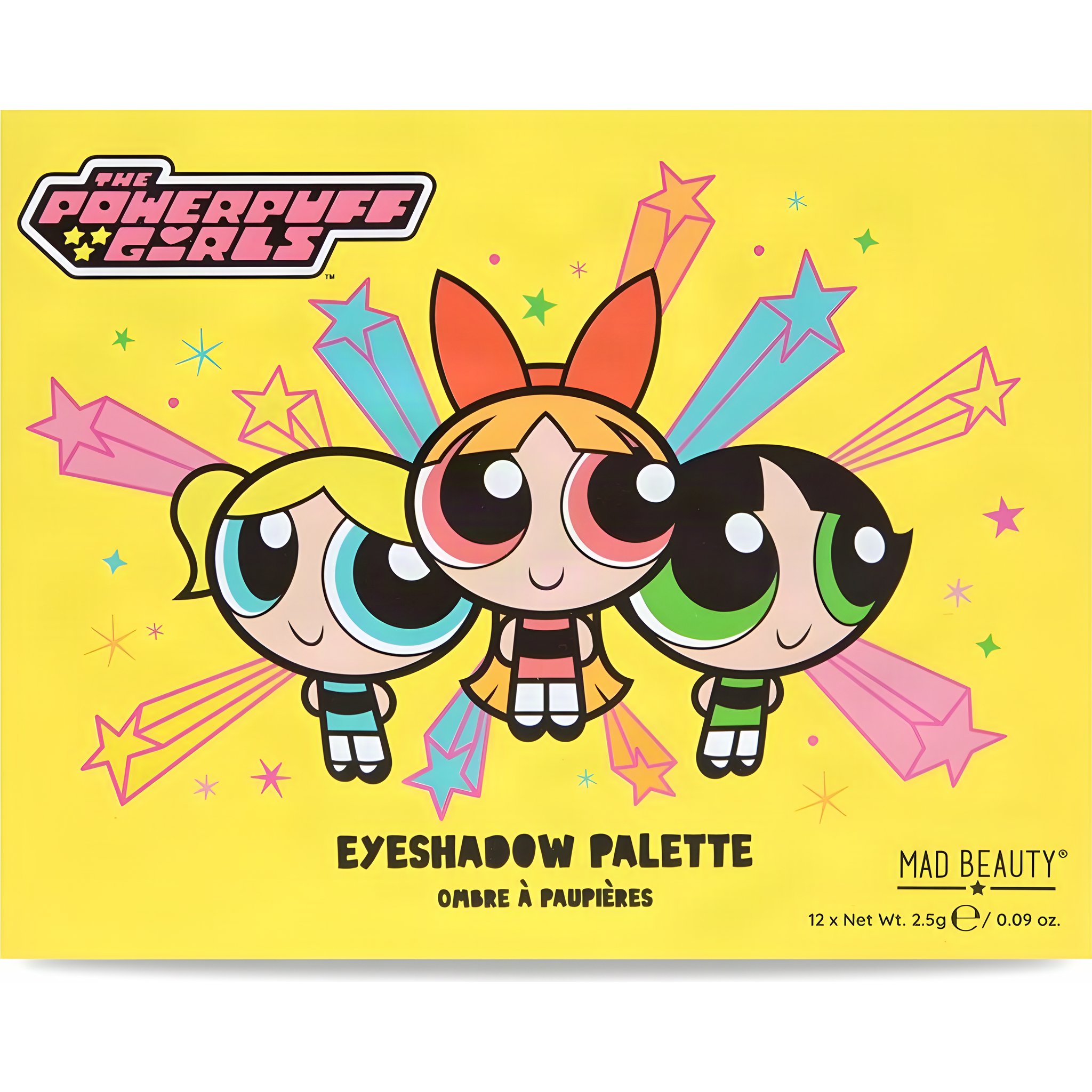 Mad Beauty Powerpuff Girls Super Cute Lidschattenpalette