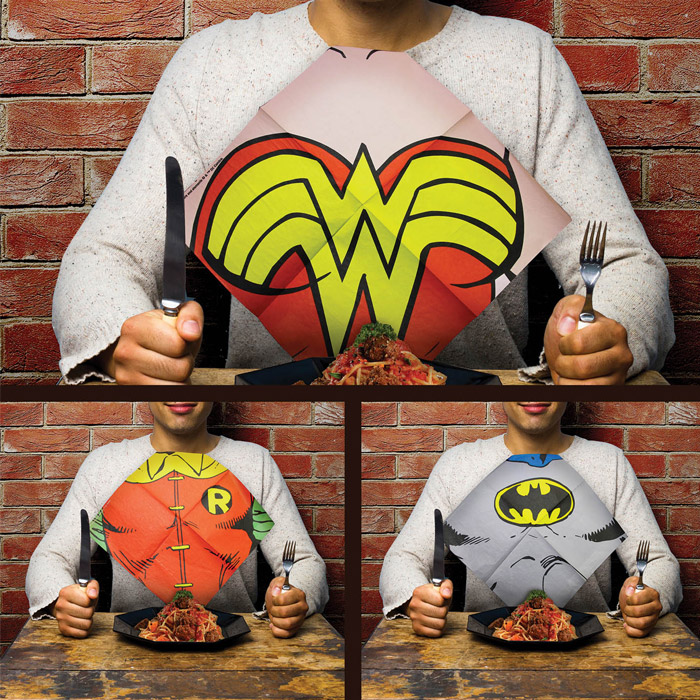 Serviettes en Papier DC Comics