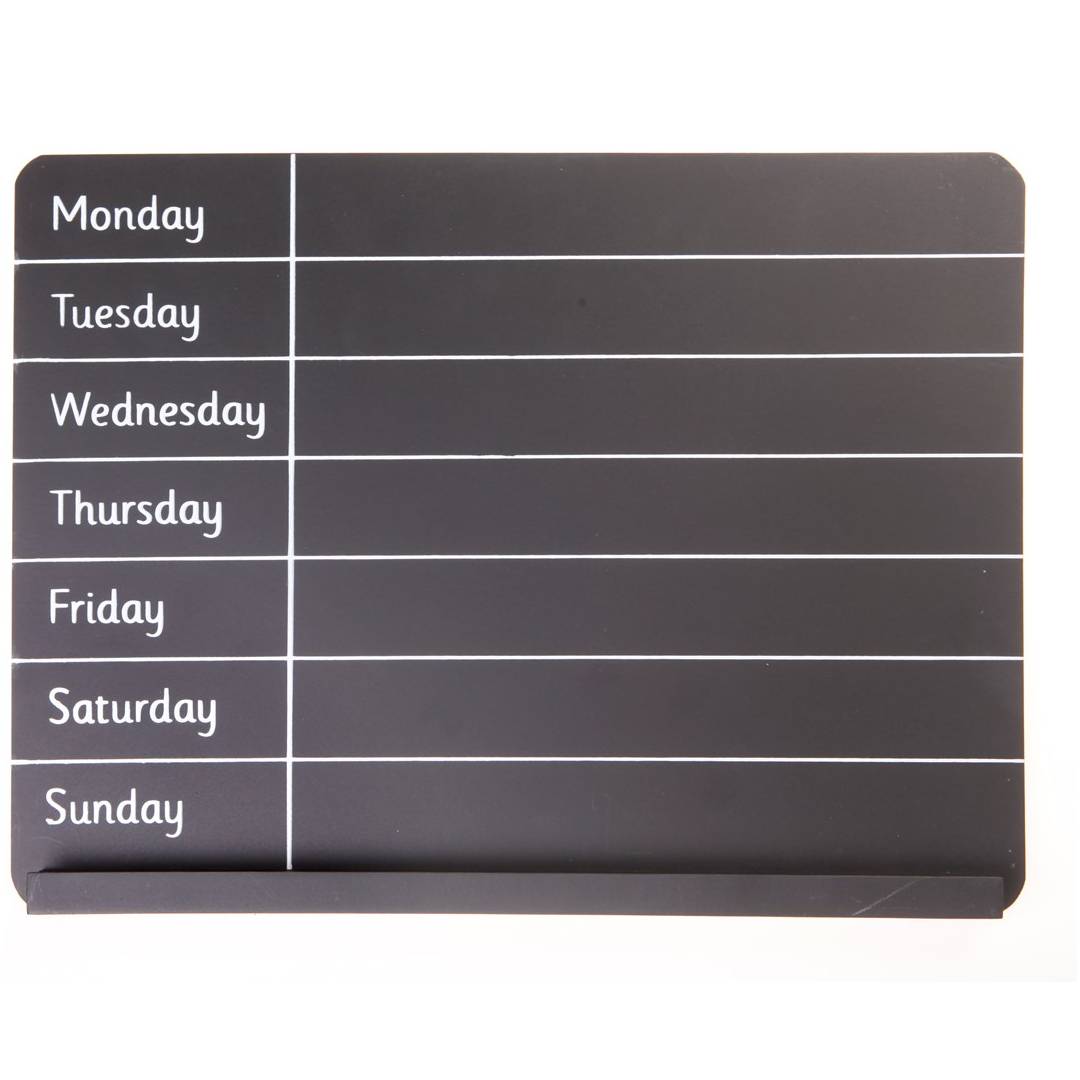 Wochenplaner Tafel von Sass and Belle