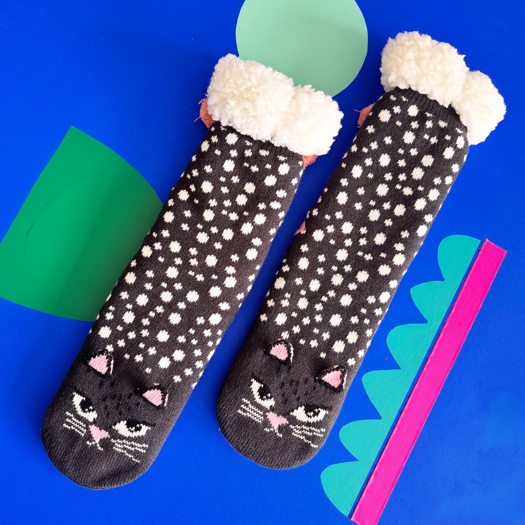 Katzen-Hüttensocken