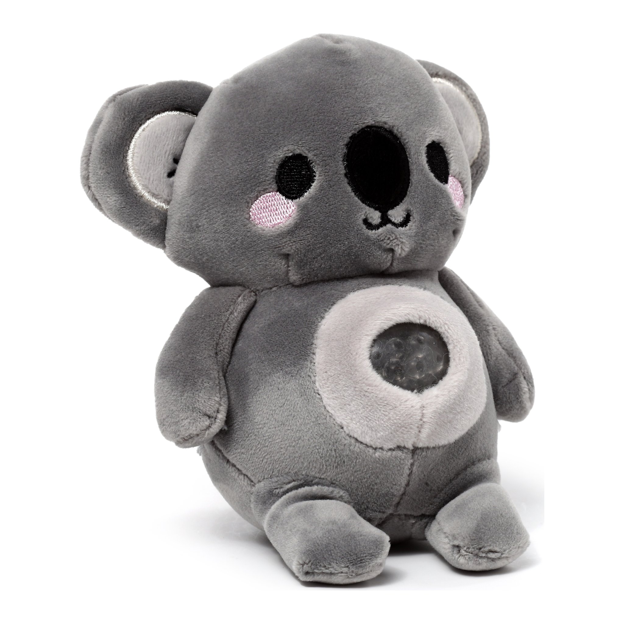 Koala-Plueschstressball mit Glitzerkugel im Bauch