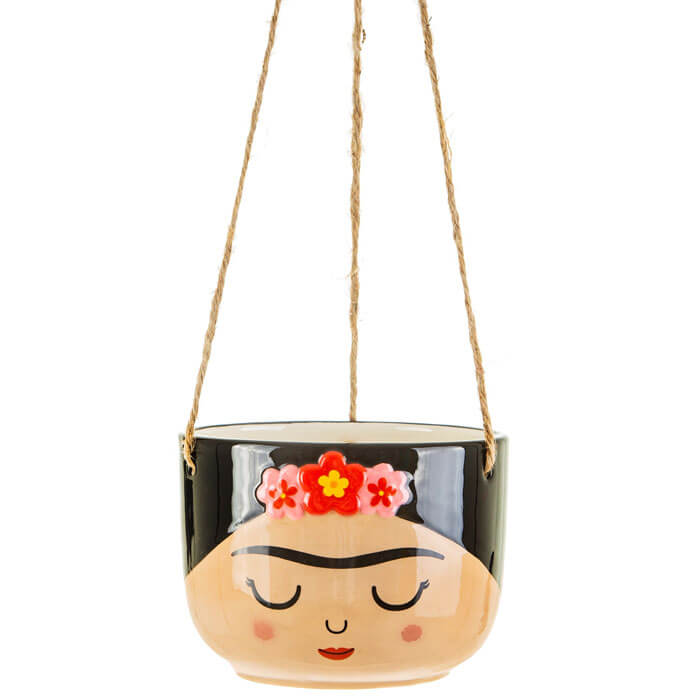 Frida Kahlo Hänge-Blumentopf