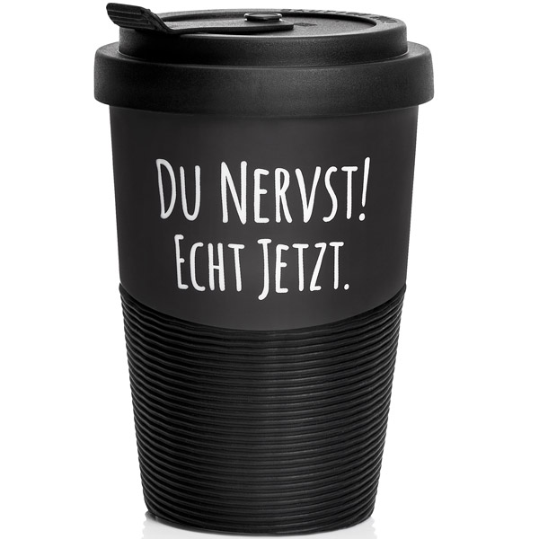 Kaffeebecher Du Nervst!