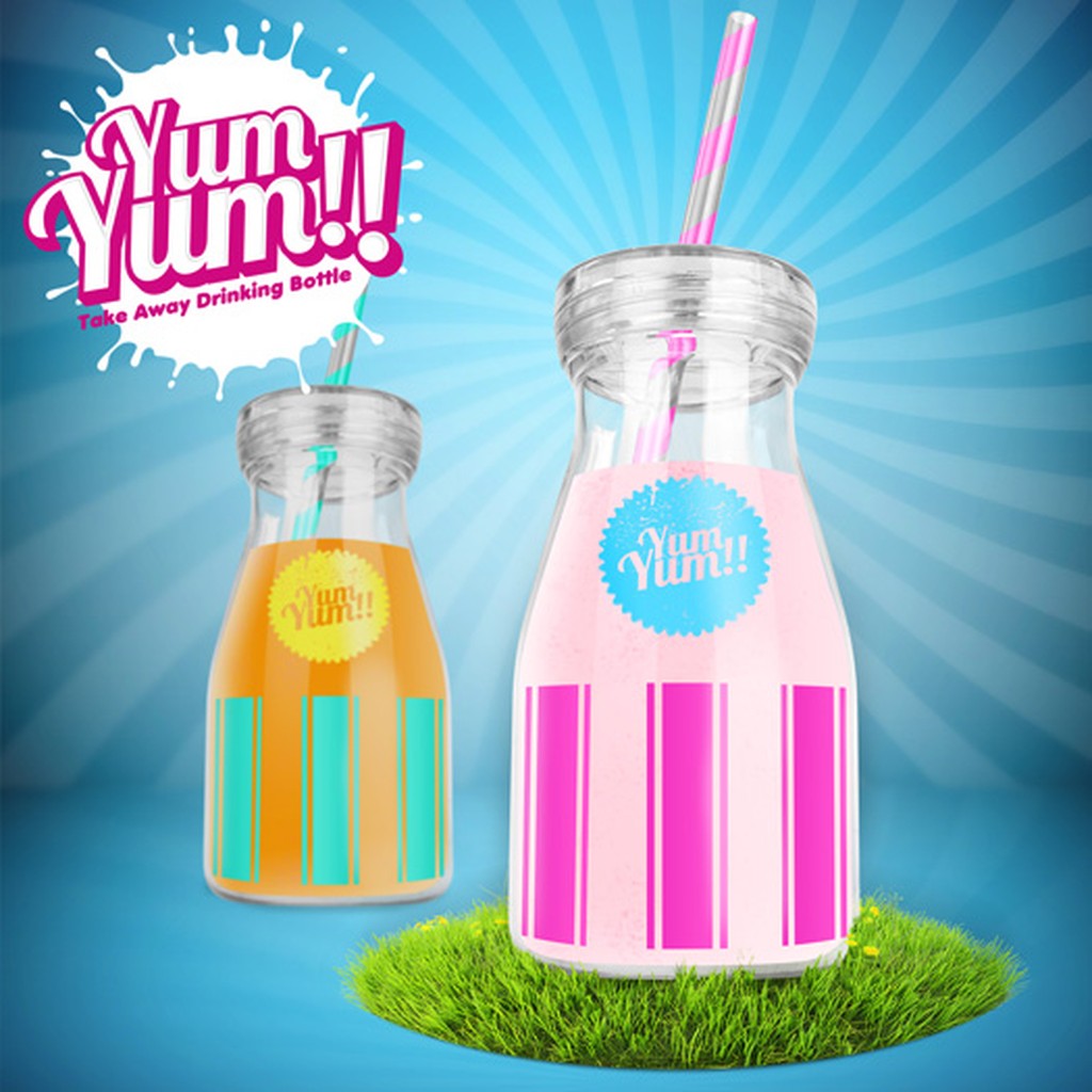 yum yum Wasserflasche