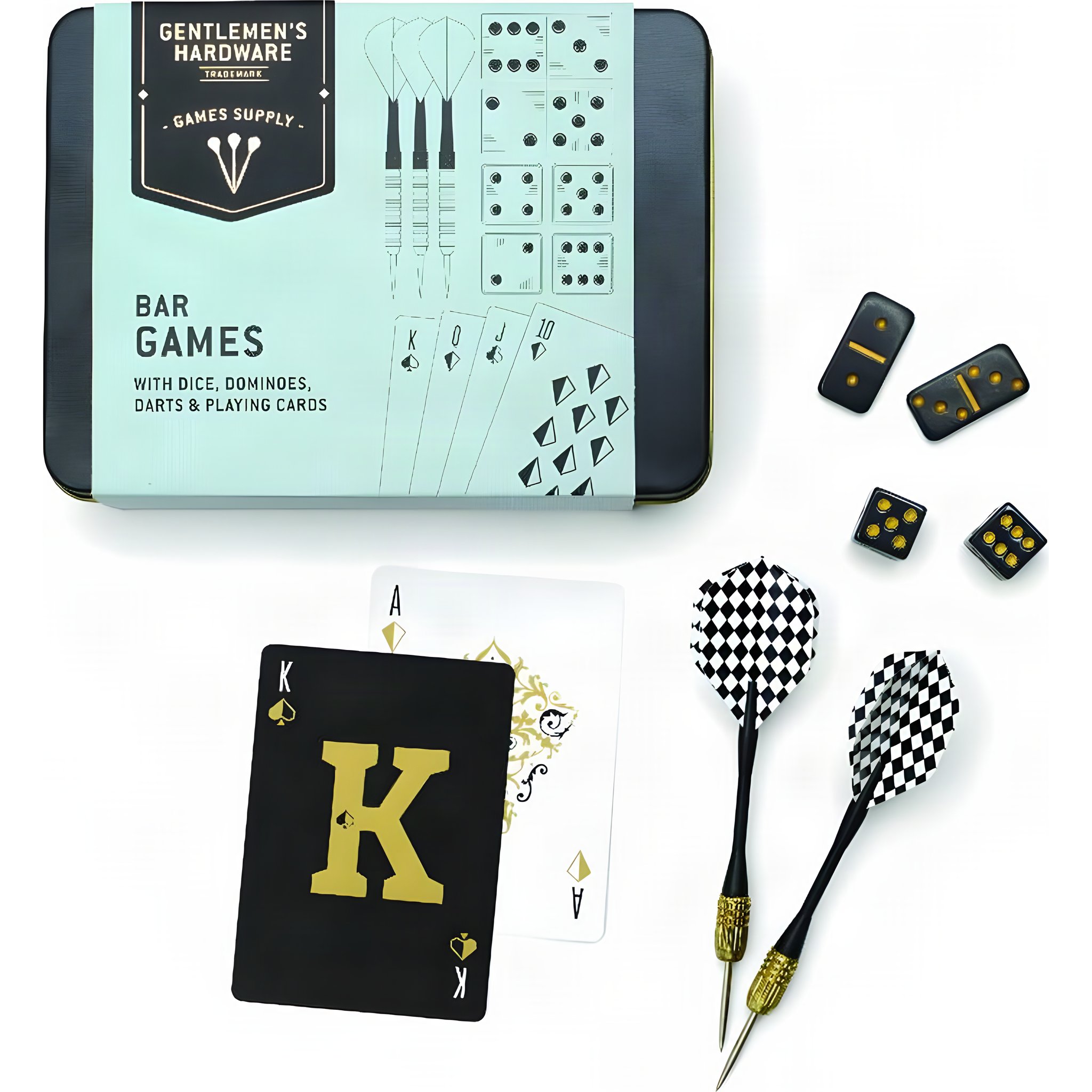 Bar Games in Tin von Gentlemens Hardware