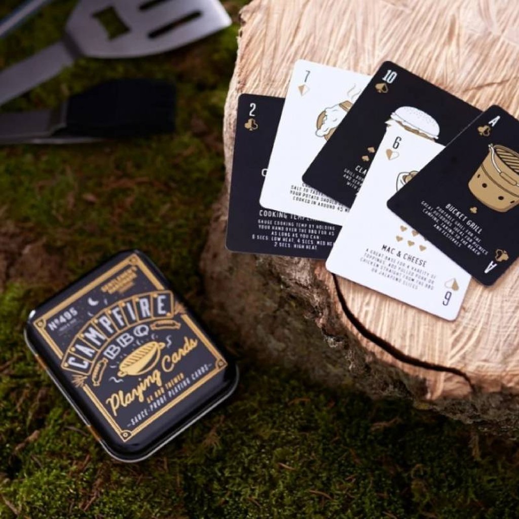 Campfire BBQ Gentlemens Hardware Spielkarten
