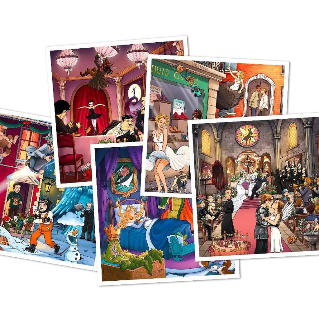 Postkarten-Set 100 Filme zum Finden