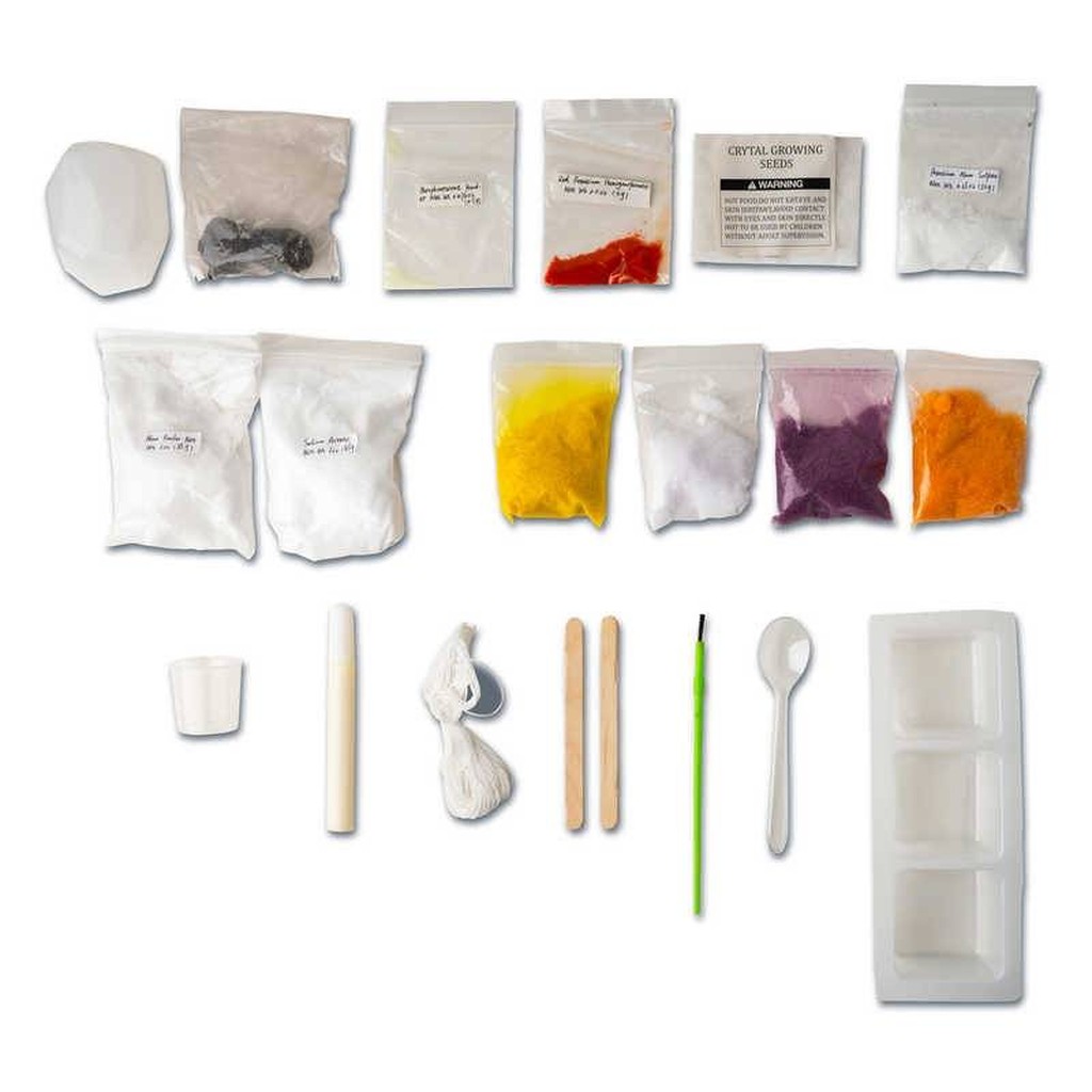 Kit d'expériences sur les cristaux