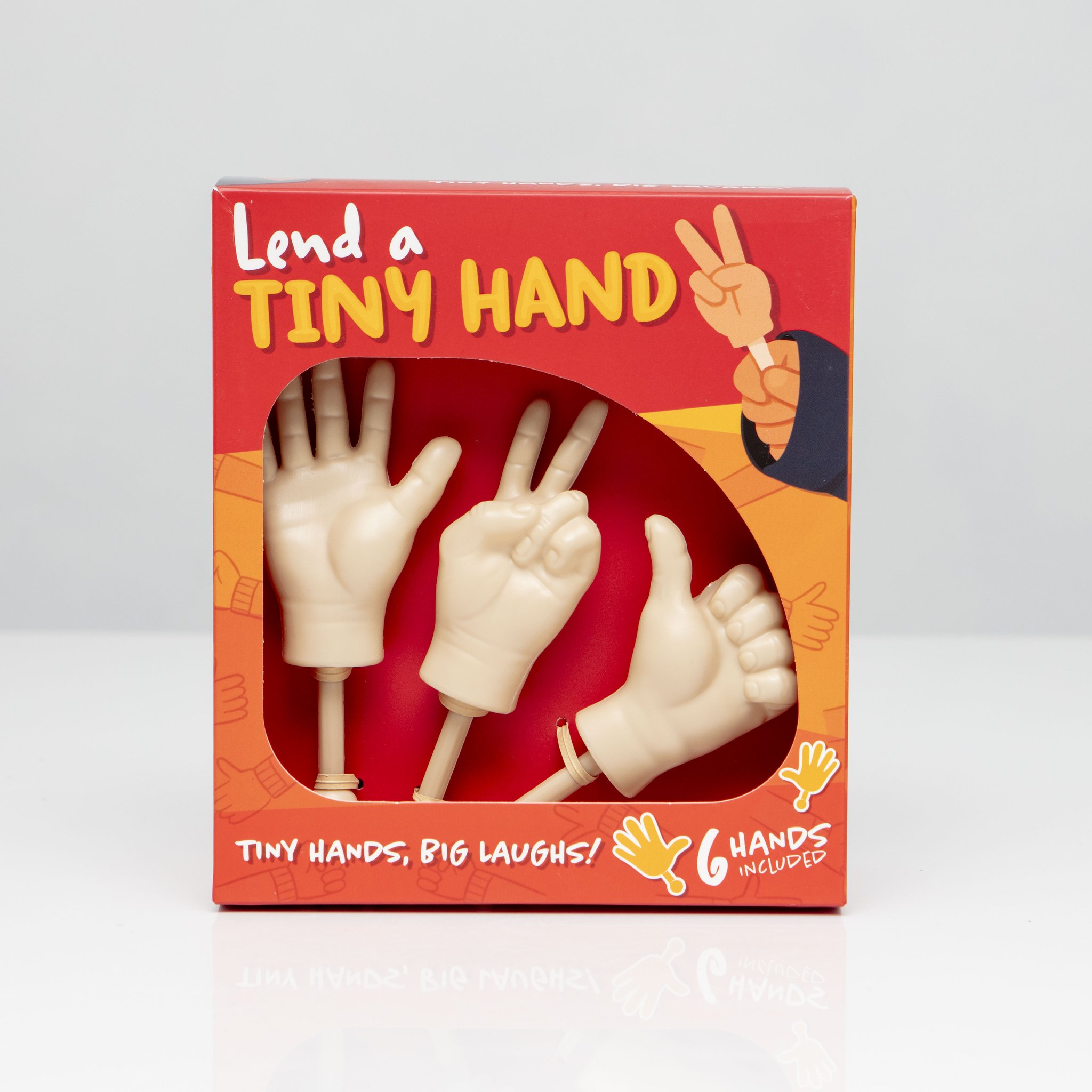 Boxer Gifts Lend a Tiny Hand mini hands 3-piece set in packaging