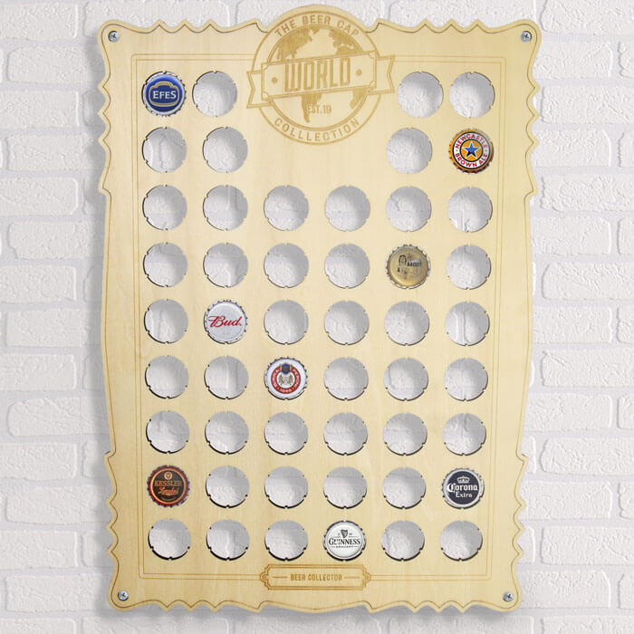 Tableau d'Affichage Capsules de Bière