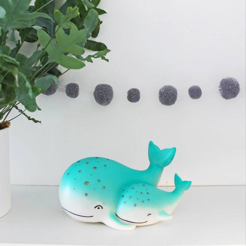 Lampe Mère et Bébé Baleine