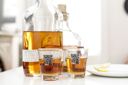 Verres à Shooter Action ou Vérité