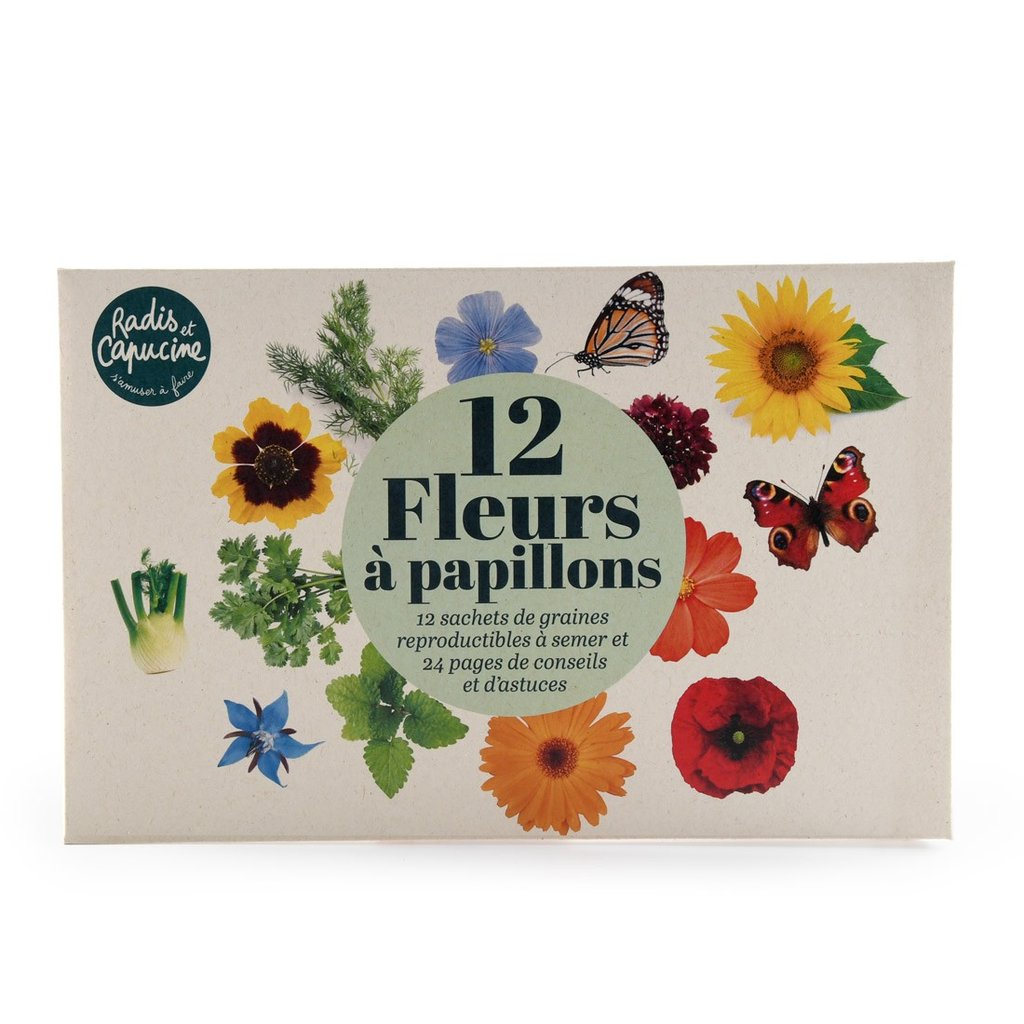 Butterfly and Bee Flower Seed Set