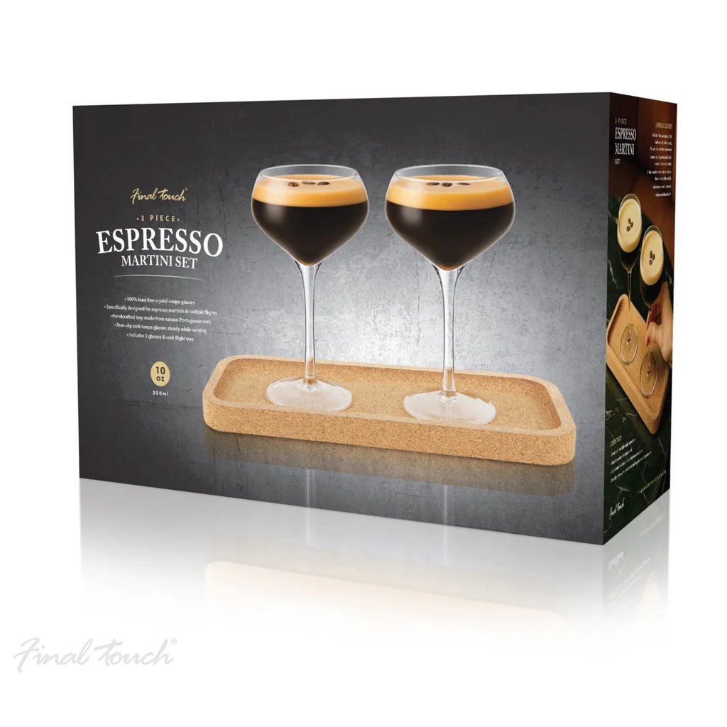 Espresso Martini Glas-Set