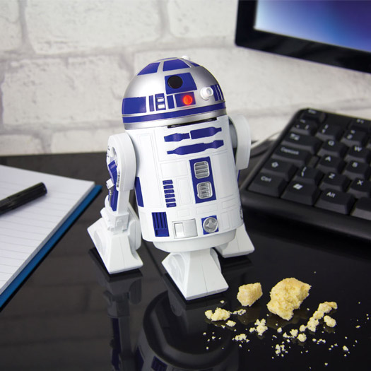 r2d2 star wars usb tisch staubsauger