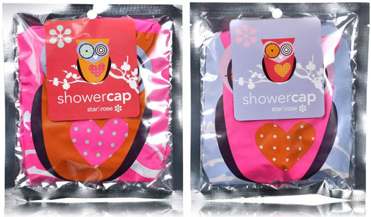 Chouette ! Un bonnet de bain