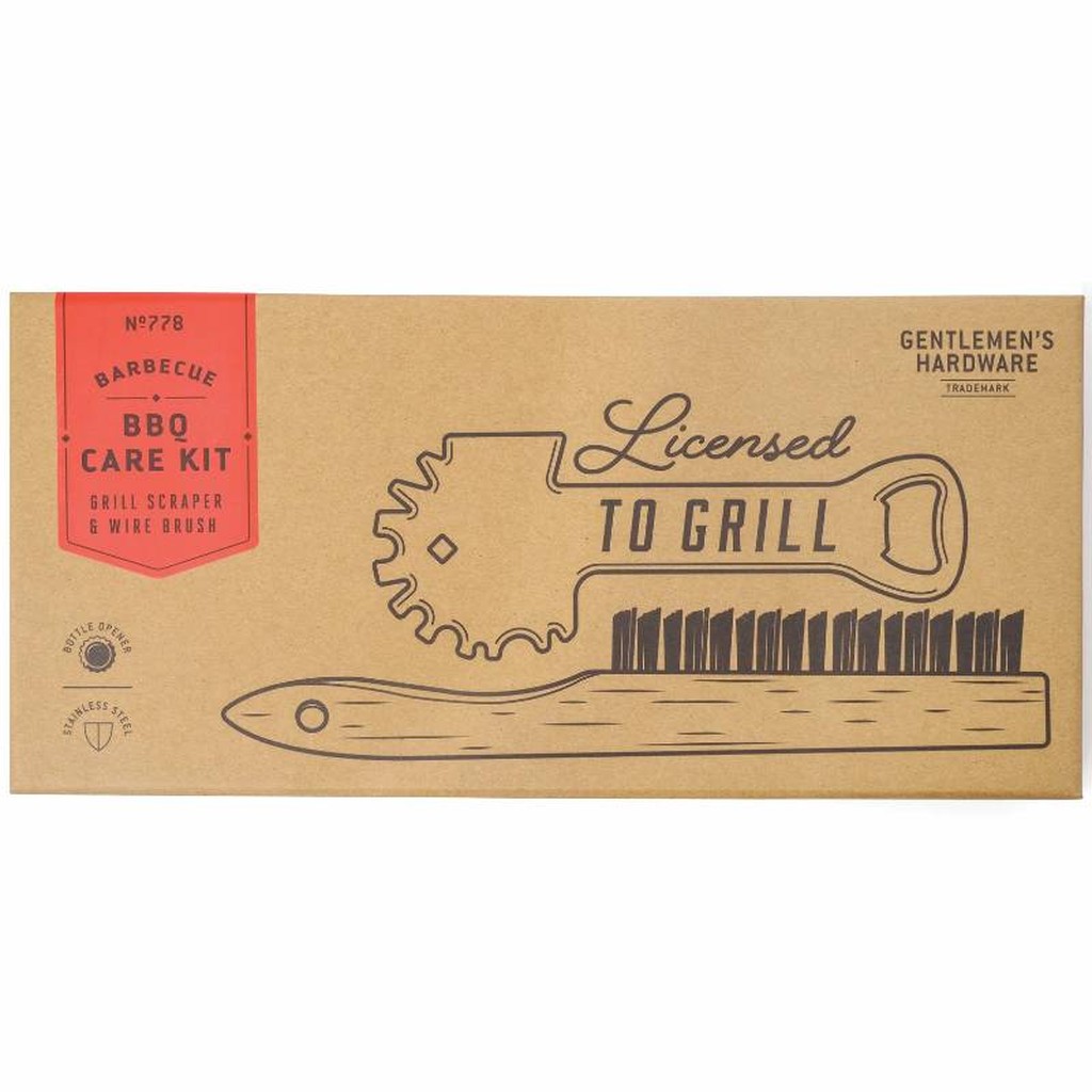 BBQ Pflege Geschenkset von Gentlemens Hardware