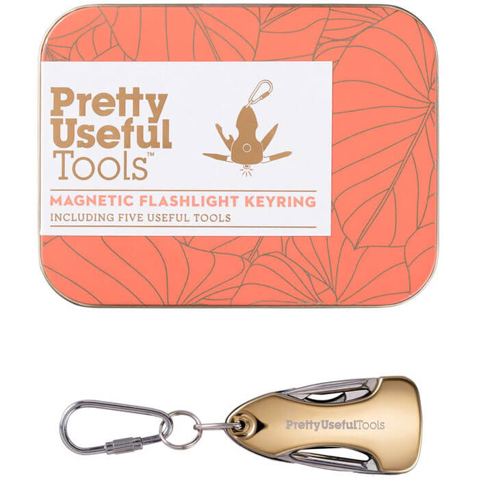 Multitool-Schlüsselanhänger mit Taschenlampe