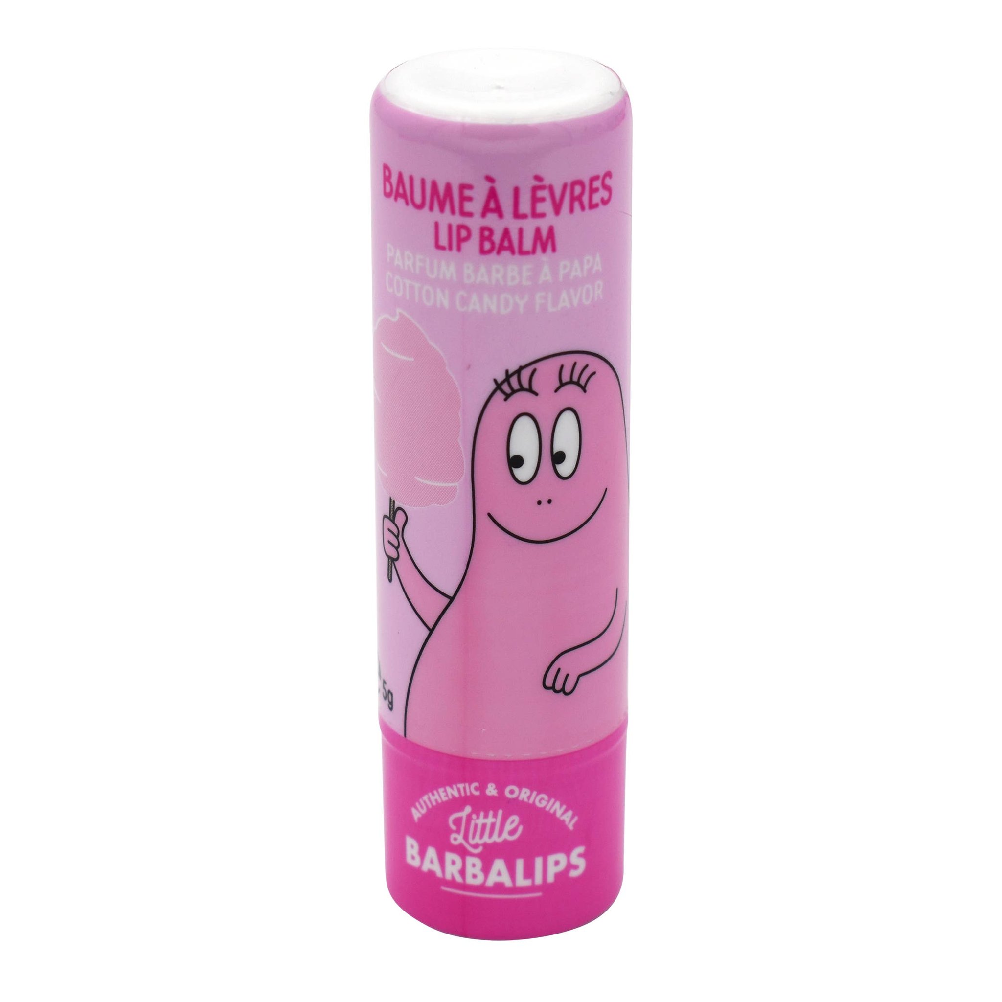 Barbapapa Lippenbalsam 3er-Set mit Zuckerwatte-, Keks- und Erdbeer-Duft