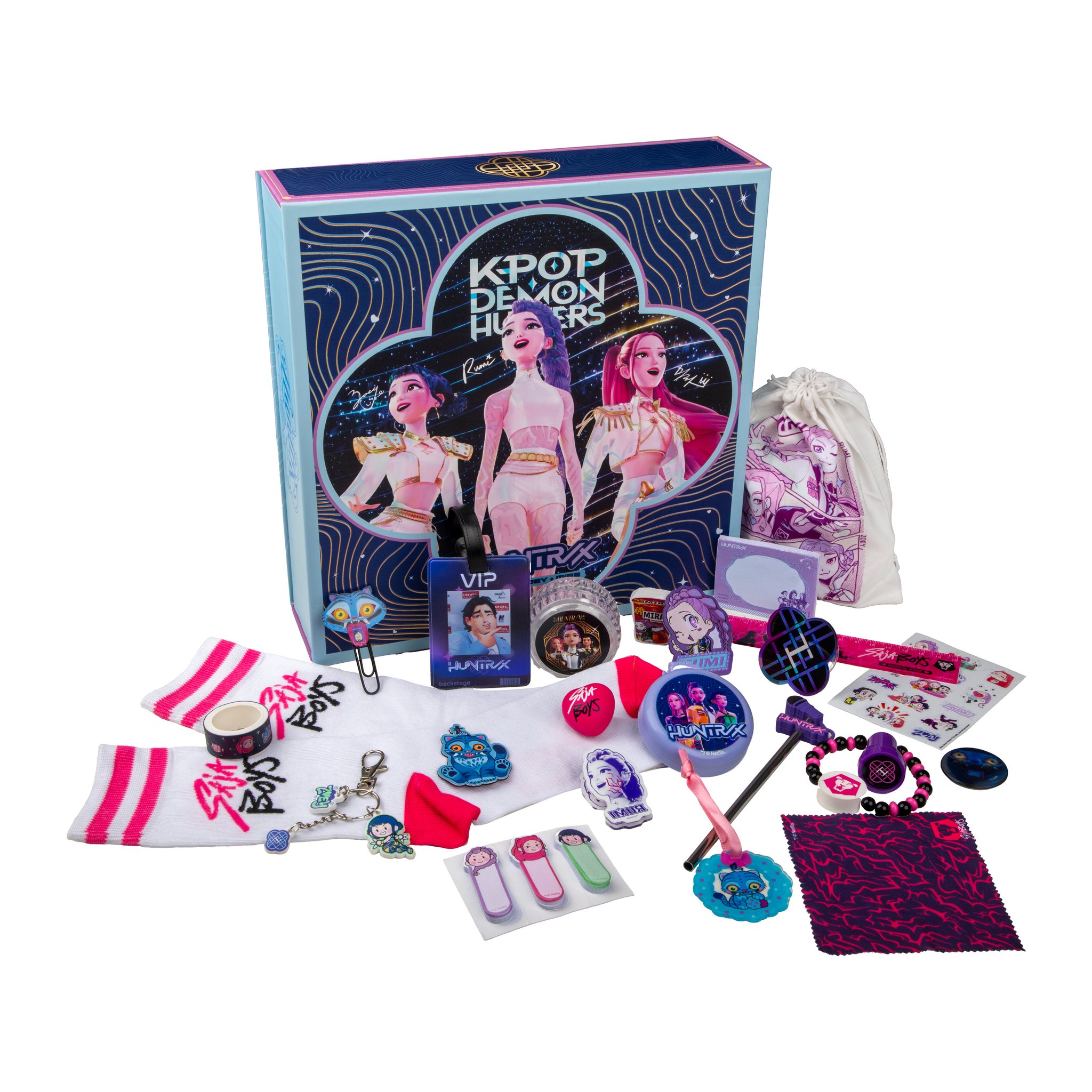 KPop Demon Hunters Adventskalender mit allen 24 Geschenken