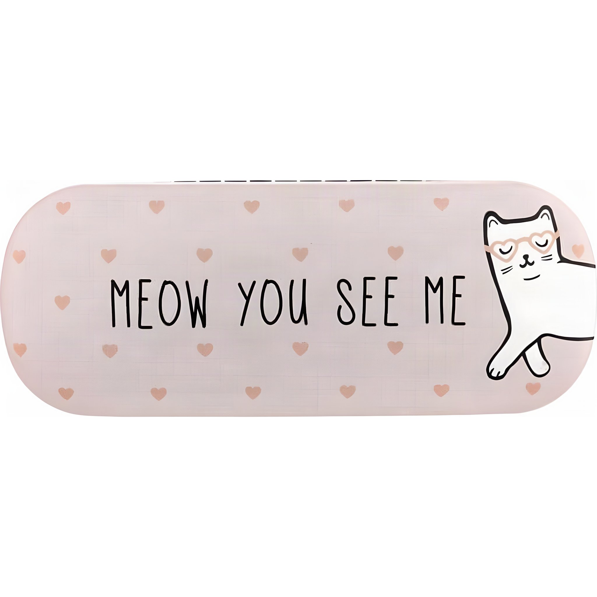 Cutie Cat Meow You See Me Glasses Case