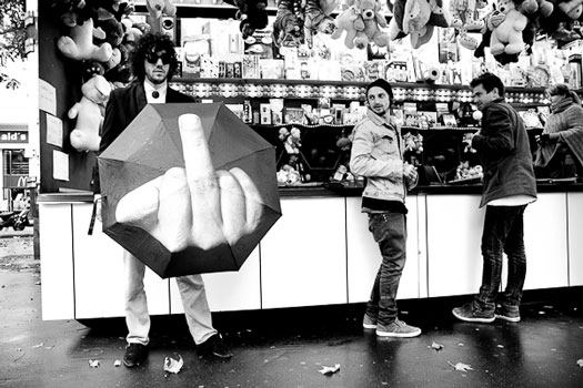 Regenschirm "Fuck The Rain"