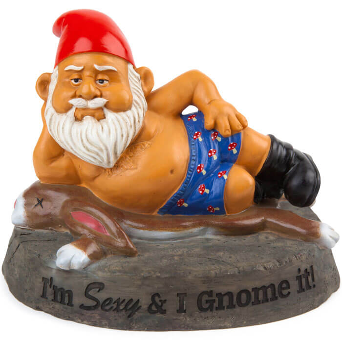 The Hot Stuff Garden Gnome