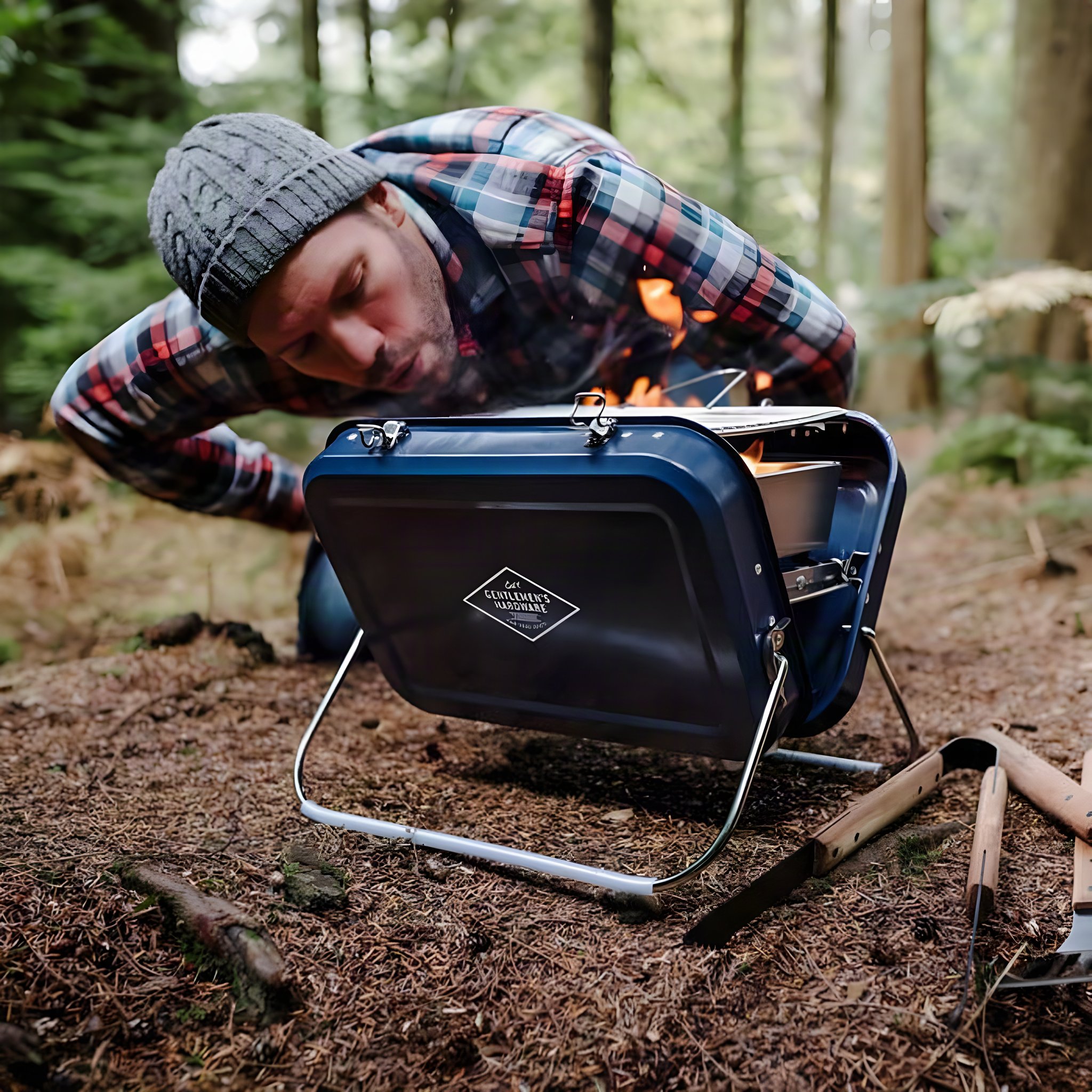 Gentlemen's Hardware Large Portable BBQ