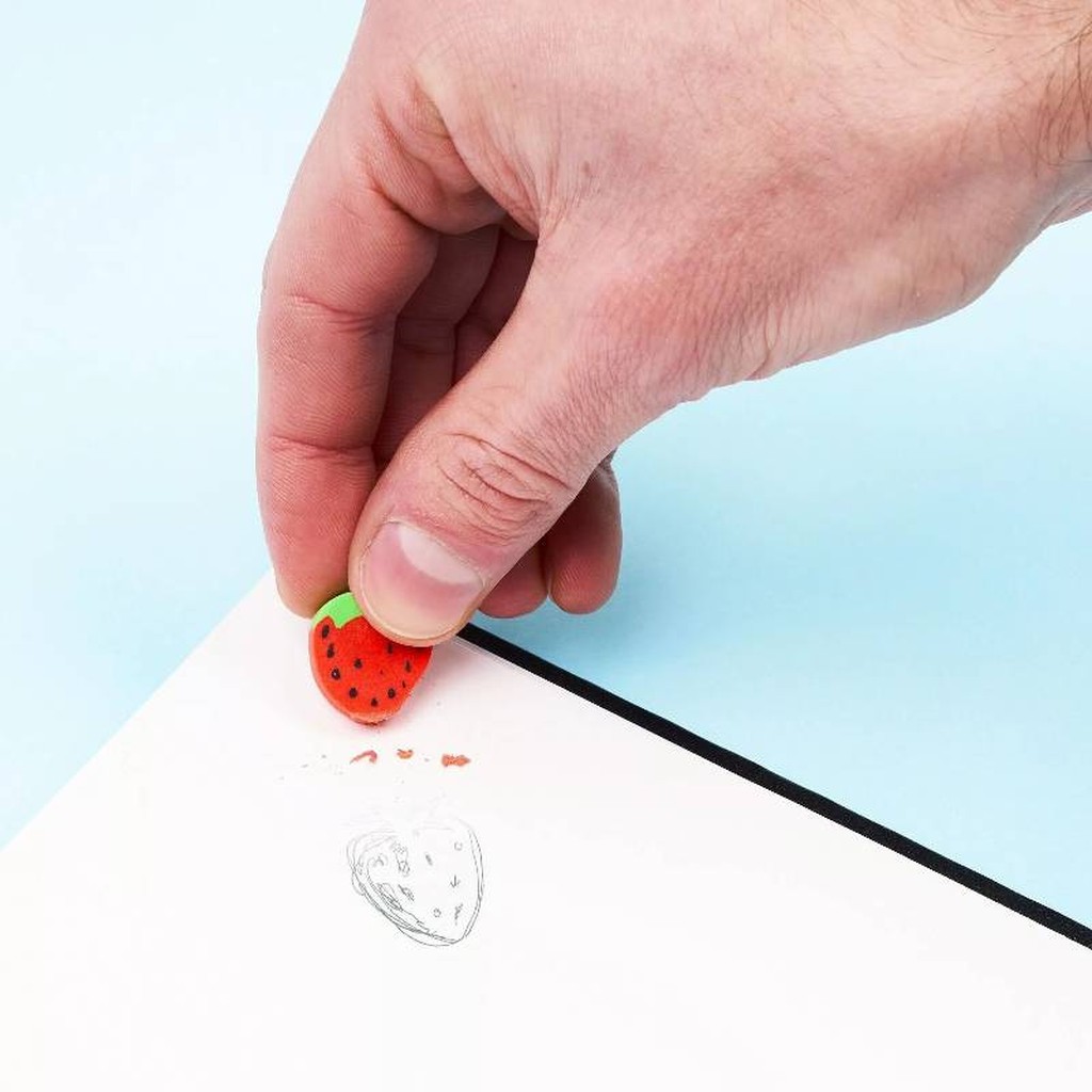 96 Obst-Radiergummis