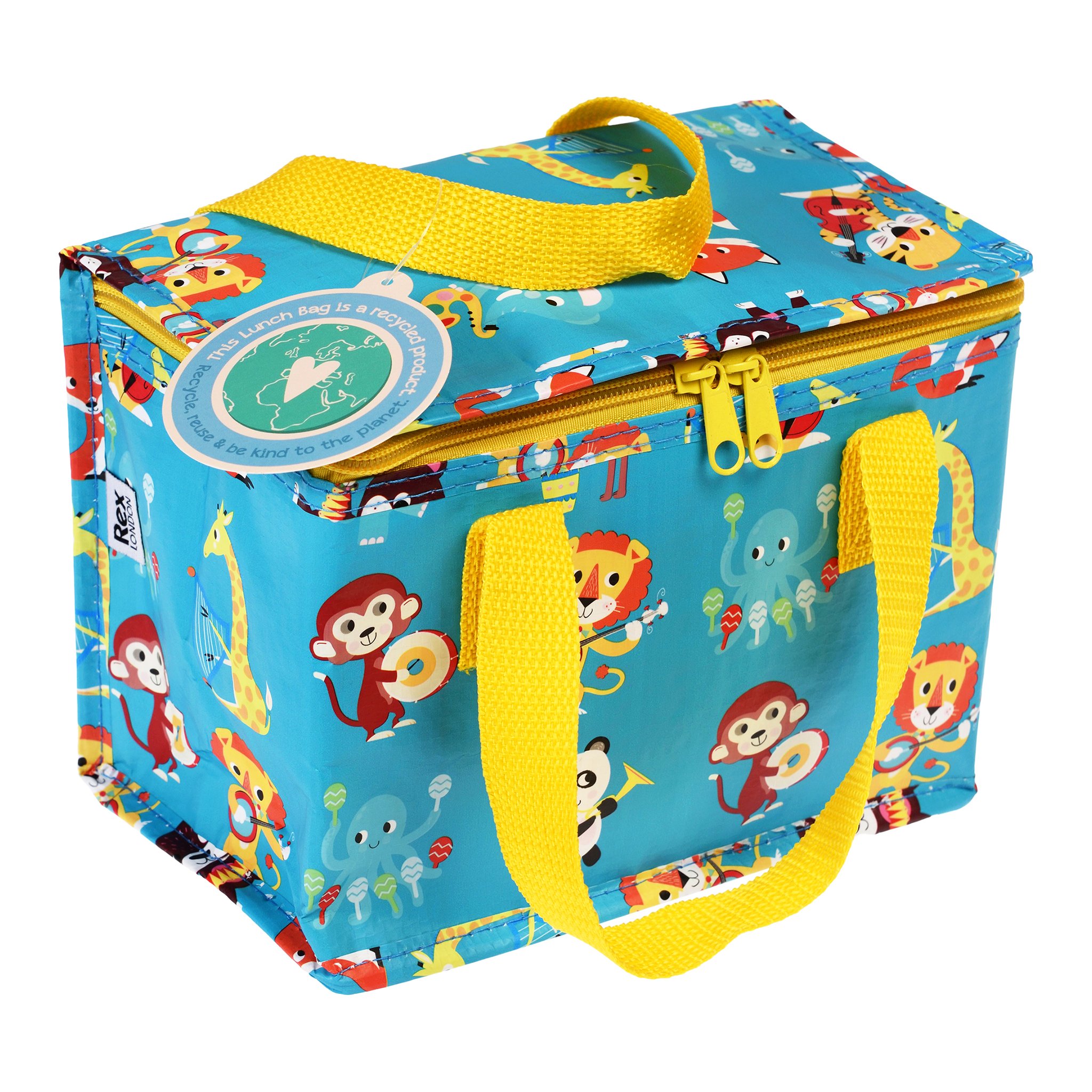 Tier-Orchester Lunchtasche mit rundem Anhänger