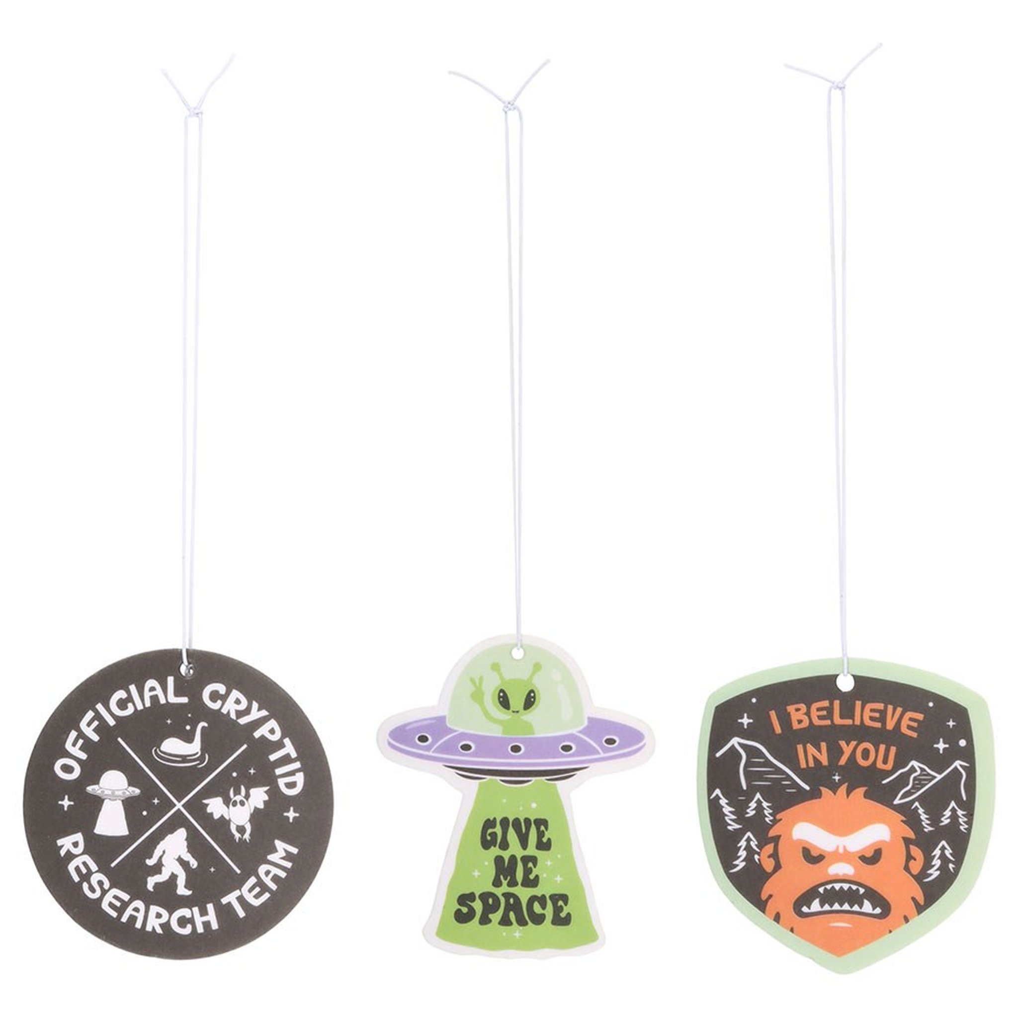 Camp Cryptid Lufterfrischer Verpackung