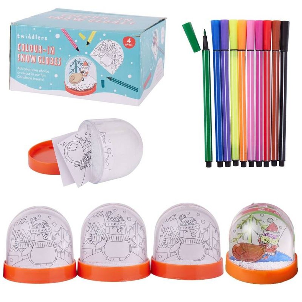 Weihnachts-Schneekugel-Bausatz