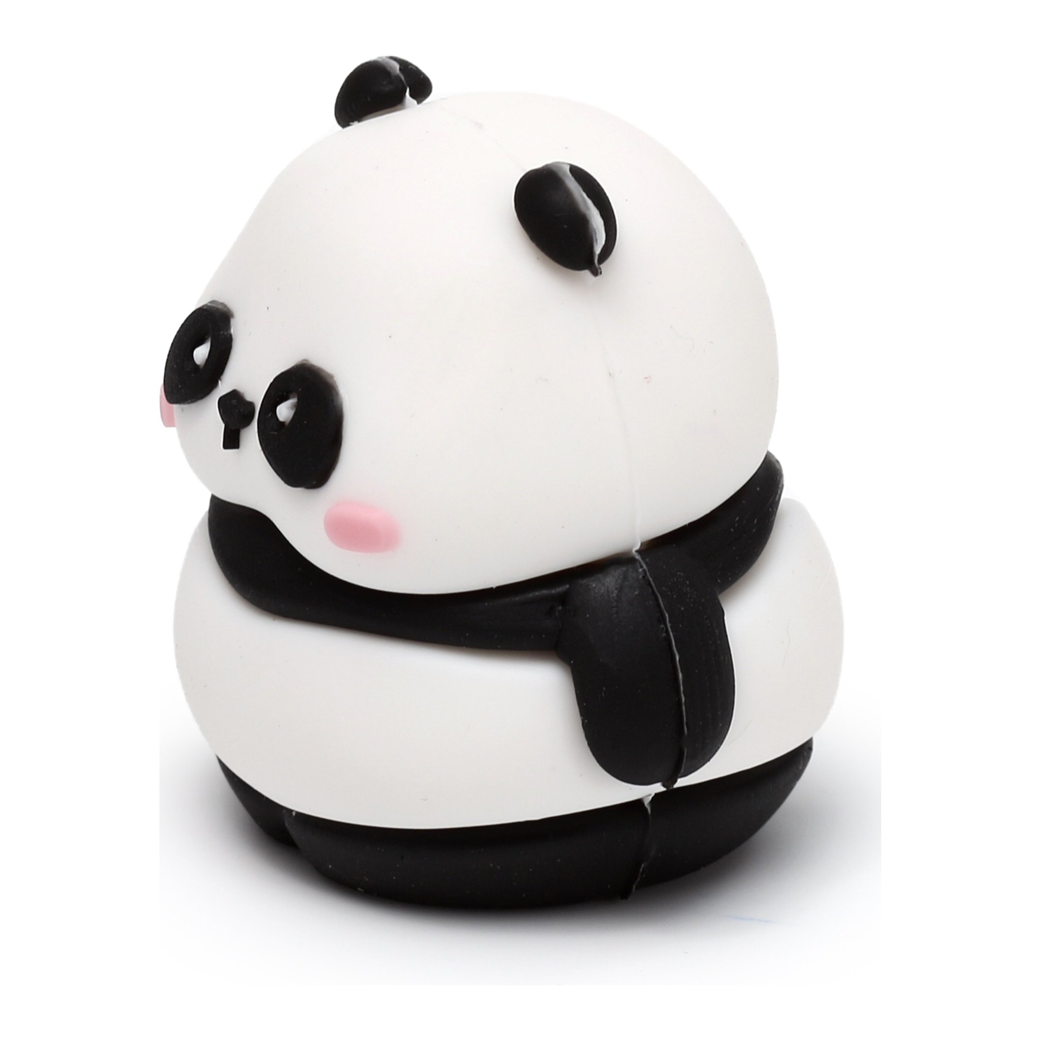 Gomme panda de trois quarts arriere