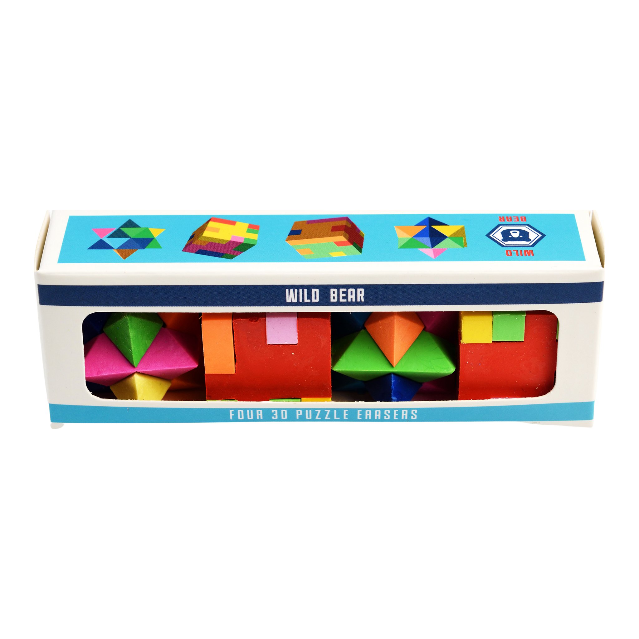 Boîte des gommes puzzle 3D avec fenêtre