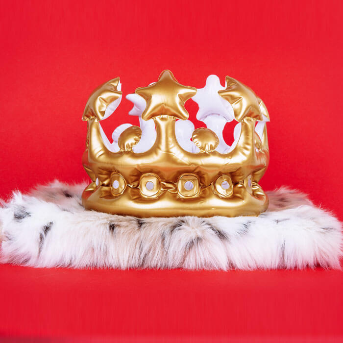 King For The Day - Couronne Gonflable