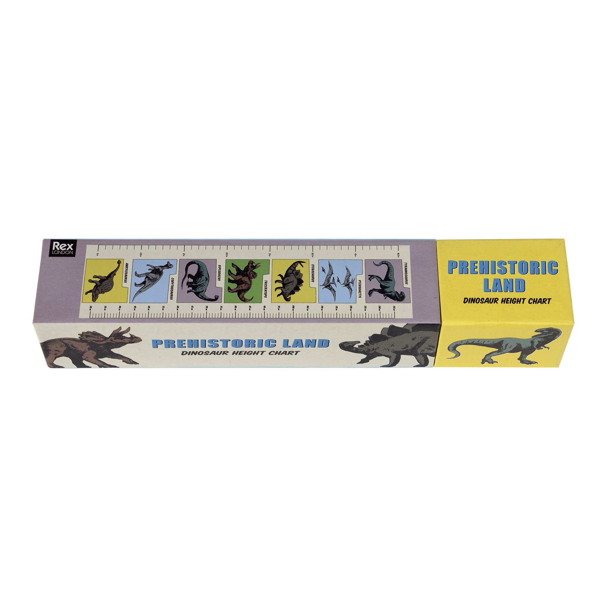 Geschlossene Verpackung «Prehistoric Land Dinosaur Height Chart»