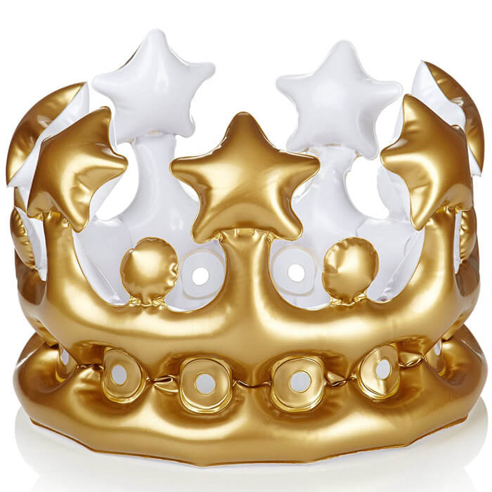 King For The Day - Couronne Gonflable